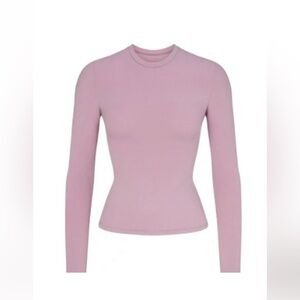 Skims Cotton Jersey Long Sleeve top. Size XL.